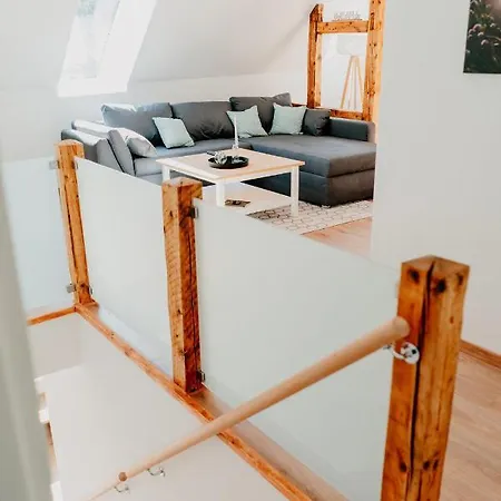 Daire Ferienwohnung Dachgeschoss Wohnwerk Lautenthal Harz